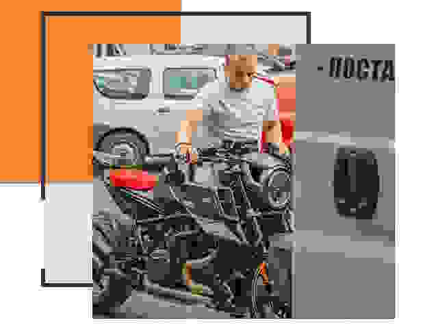 Перевозка мотоцикла по России - Услуги Перевозка-Птг
